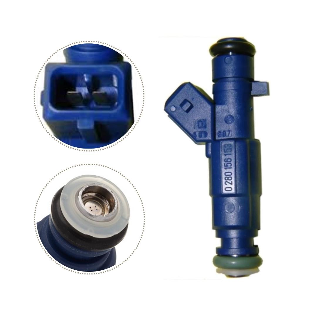 Bico Injetor Remanufaturado Bosch 0280156153Sn Stilo Meriva Corsa 1.8 16V - Bravos Peças