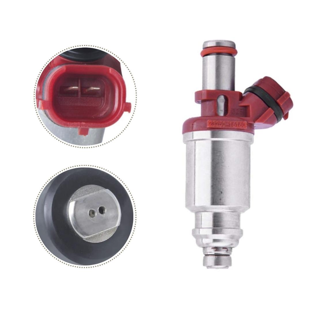 Jogo Com 4 Bicos Injetor Toyota Corolla 1.8 16V Gasolina, 23250-16160, Multiponto Denso - Bravos Peças