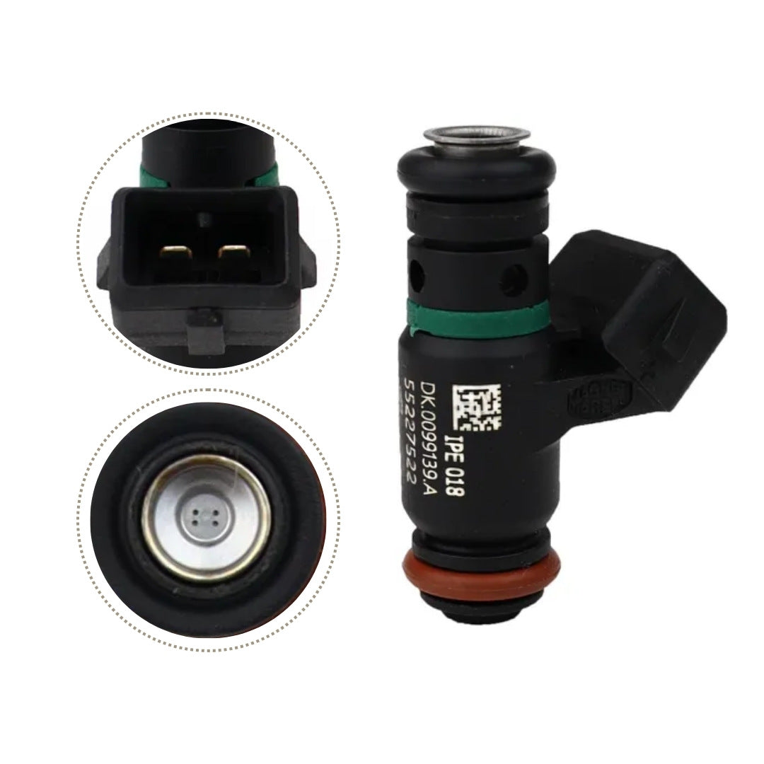 Bico Injetor Remanufaturado Fiat 1.6 16V E.torQ Flex - Idea / Punto - IPE018 - Bravos Peças