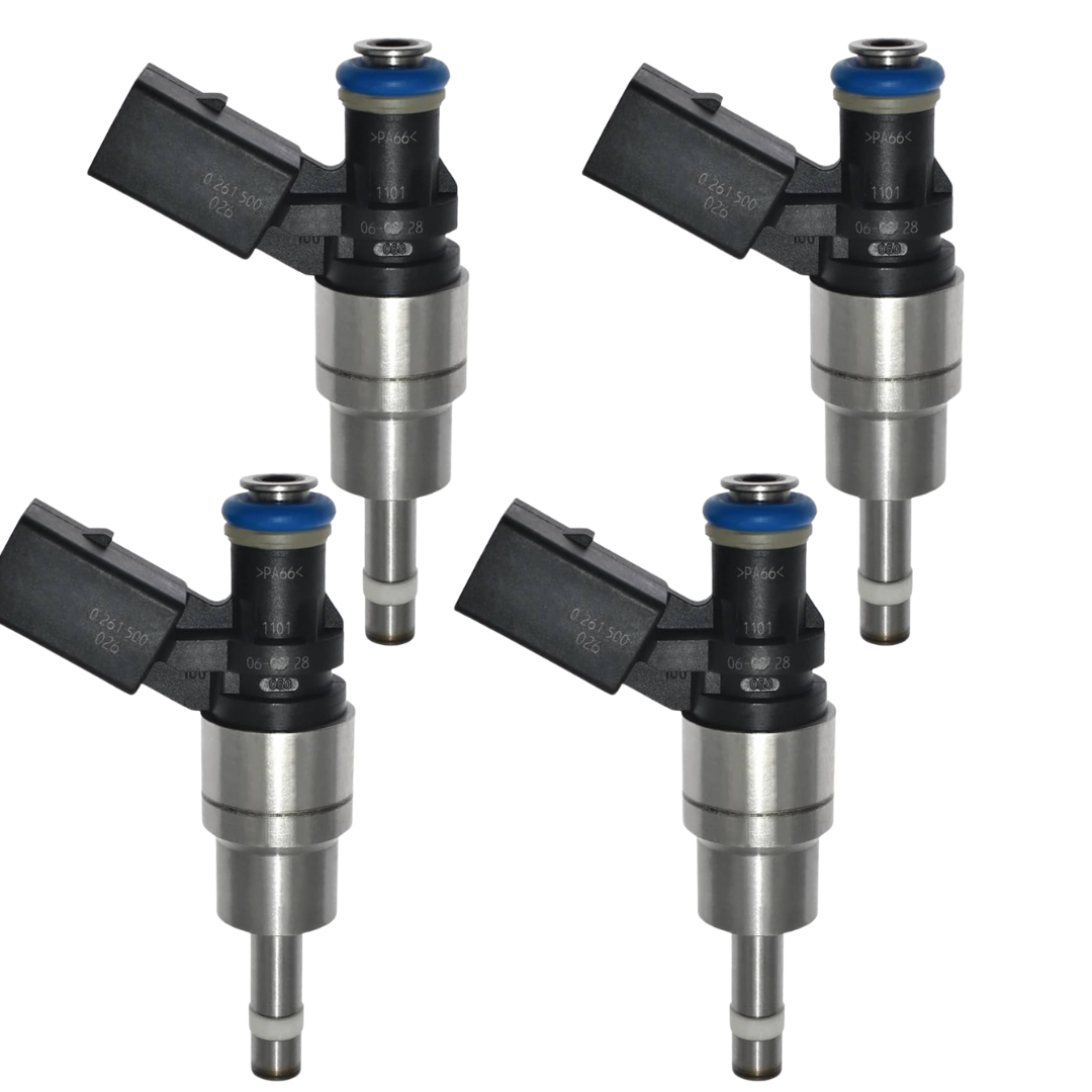 Jogo Com 4 Bicos Injetor GDI 06F906036G Volkswagen / Audi 2.0 FSI – Golf GTI, Jetta, Passat, A3 – Bosch Alta Pressão - Bravos Peças
