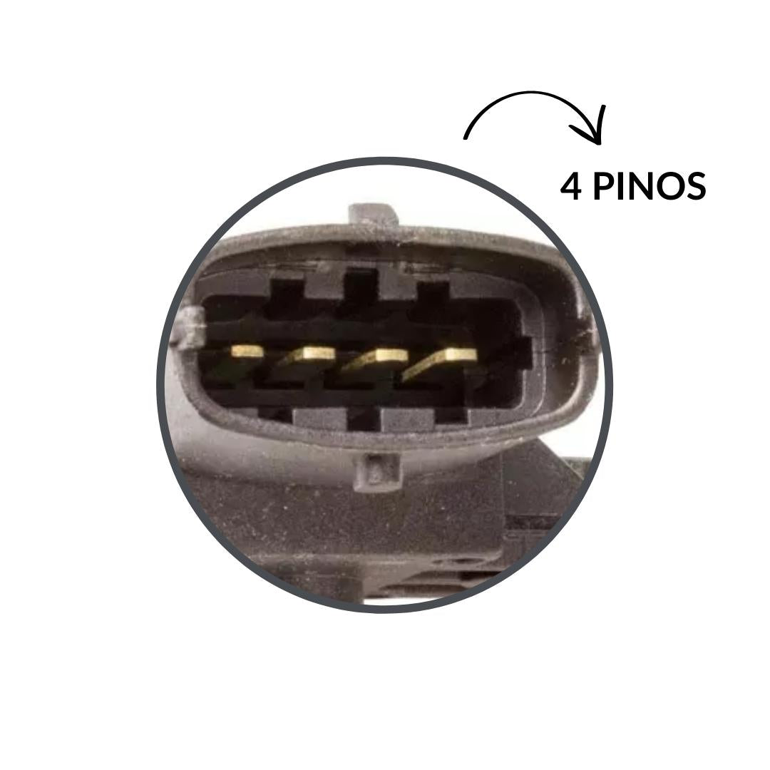 Sensor Map, Bosch 0261230334, Ford Ka, Fiesta, Ecosport, F-150, 1.0 1.5 1.6 2.0 Flex - Bravos Peças