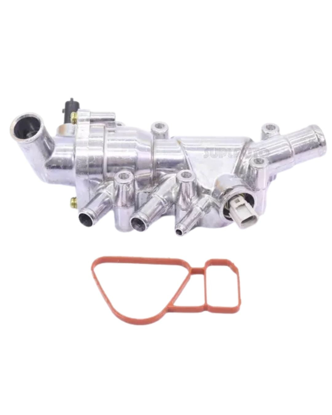 Carcaça da Válvula Termostática Ford Ka Fiesta Ecosport Focus Zetec Rocam 5S6G8575AB - Bravos Peças