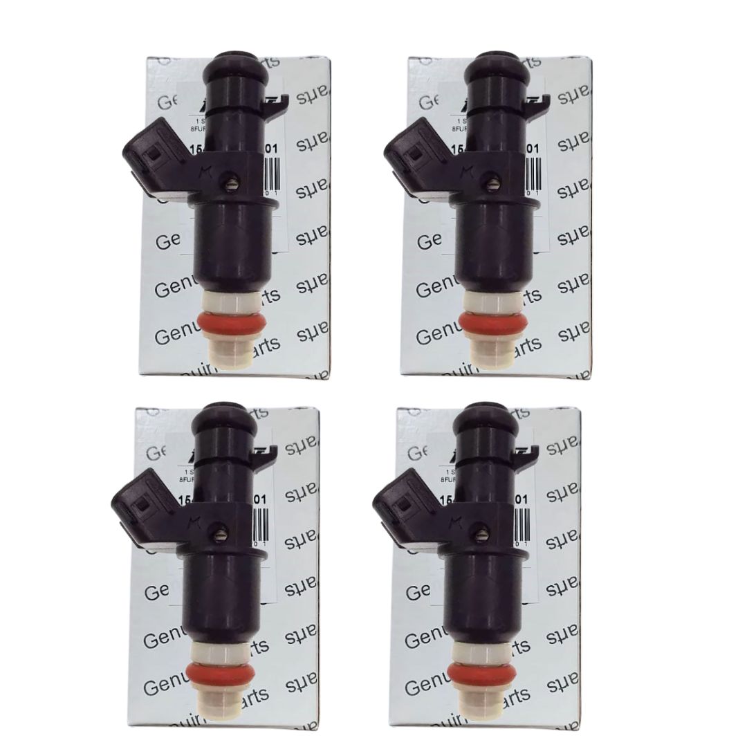 KIT 4 PEÇAS Bico Injetor Honda Fit/Civic/Cr-V (6Furos - Em Circulo) 16450-Pwa-003
