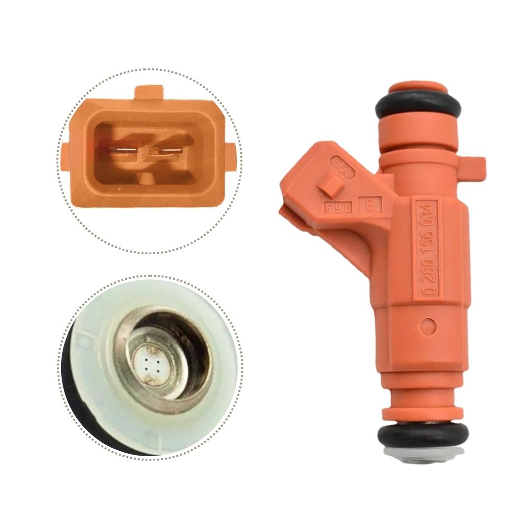 Bico Injetor Remanufaturado Bosch 0280156034 1.6 16V PSA Renault - Bravos Peças