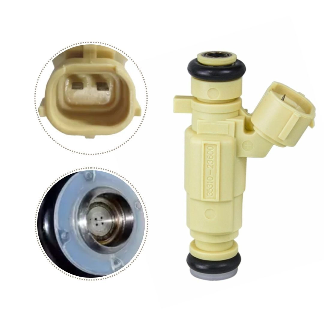 Bico Injetor Remanufaturado Hyundai Kia 35310-23600 1.8 2.0 2.7 16V Gasolina - Bravos Peças