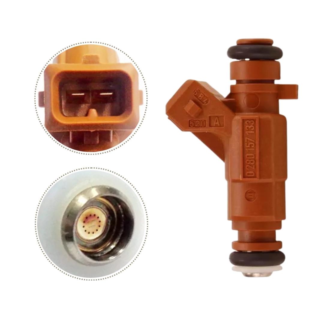 Bico Injetor Remanufaturado Bosch 0280157133 Agile Montana Spin Cobalt 1.4 Flex - Bravos Peças