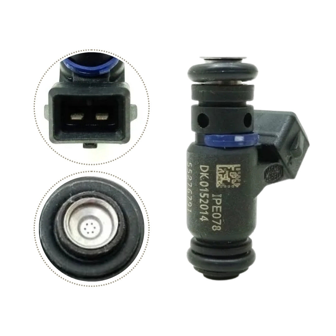 Bico Injetor Remanufaturado Fiat Uno / Siena / Grand Siena 1.0 / 1.4 Flex - IPE078 - Bravos Peças