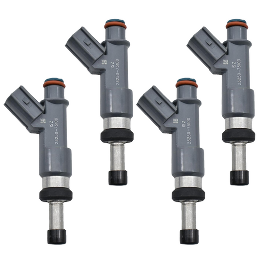 Jogo Com 4 Bicos Injetor Toyota Hilux 2.7 16V Gasolina, 23250-75100, Multiponto 4 Furos Denso - Bravos Peças