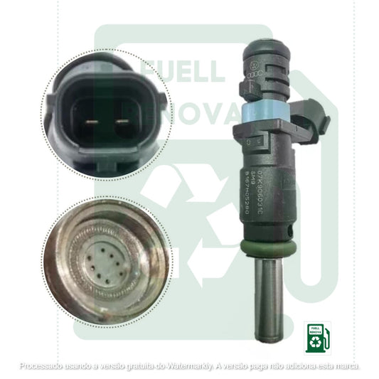 Bico Injetor Remanufaturado Vw Jetta 2.5 20V De 170 Cv Gas. 0510/07K906031C/ - Bravos Peças