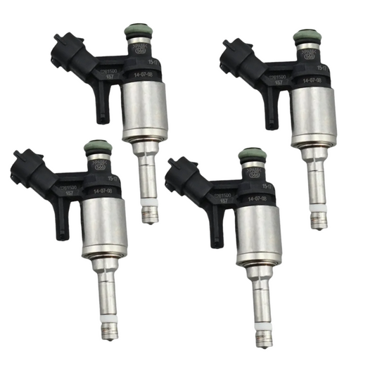 Jogo Com 4 Bicos Injetor Bosch 0261500157, Injeção Direta GDI, 1.6 THP Turbo, Peugeot/Citroën /Mini - Bravos Peças