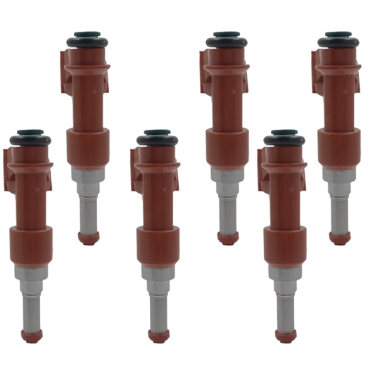 Jogo Com 6 Bicos Injetor Toyota Camry / RAV4 / Lexus RX350 3.5 V6, 23250-31050, Multiponto Denso - Bravos Peças