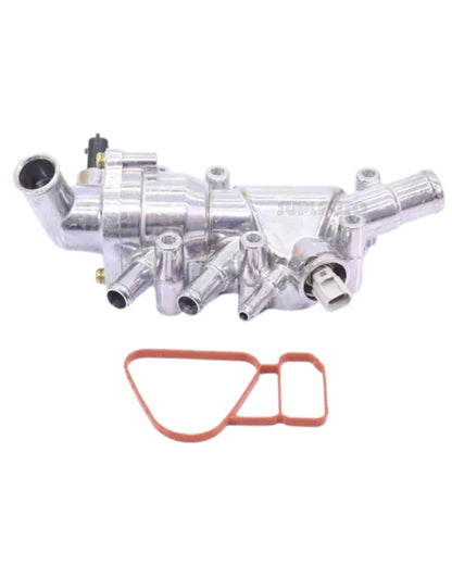 Carcaça da Válvula Termostática Ford Ka Fiesta Ecosport Focus Zetec Rocam 5S6G8575AB - Bravos Peças