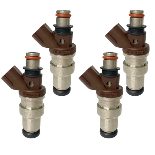 Jogo 4 Bicos Injetor Hilux 2.7 97 a 05 / Land Cruiser 2.7 99 a 02, 23250-75050, Multiponto 4 Furos Denso - Bravos Peças